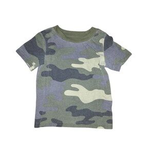 Camo Little Boy’s Short-Sleeved Tee (Wonder Nation)
